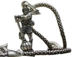 Lord Hanuman Gada Pendant with Chain | Hindu Spiritual Necklace for Men