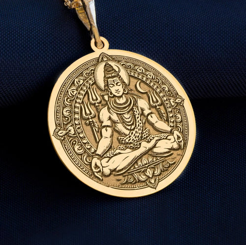 Ganesh Yantra Spiritual Protection Pendant | Silver & Plated Options - Divine Guardian for Yoga Zen