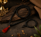 Karungali Malai with 8mm Karungali Bracelet